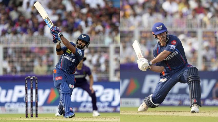 IPL 2025: Marsh-Pooran Show Powers LSG To 238/3 vs KKR