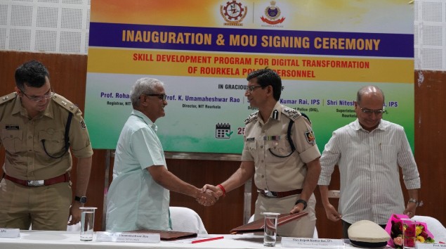 NIT Rourkela, Rourkela Police Ink MoU for Smart Policing