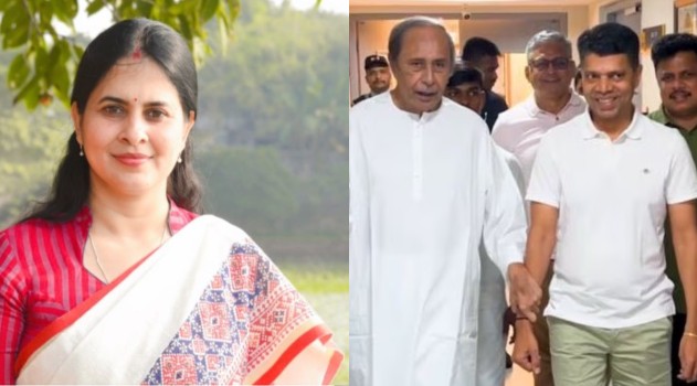 BJD Turmoil Deepens Over Shreemayee Mishra’s ‘Fake Monk’ Post Targeting VK Pandian