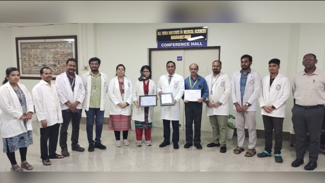 AIIMS Bhubaneswar’s VRDL Honoured with Silver Award for Excellence in Viral Diagnostics