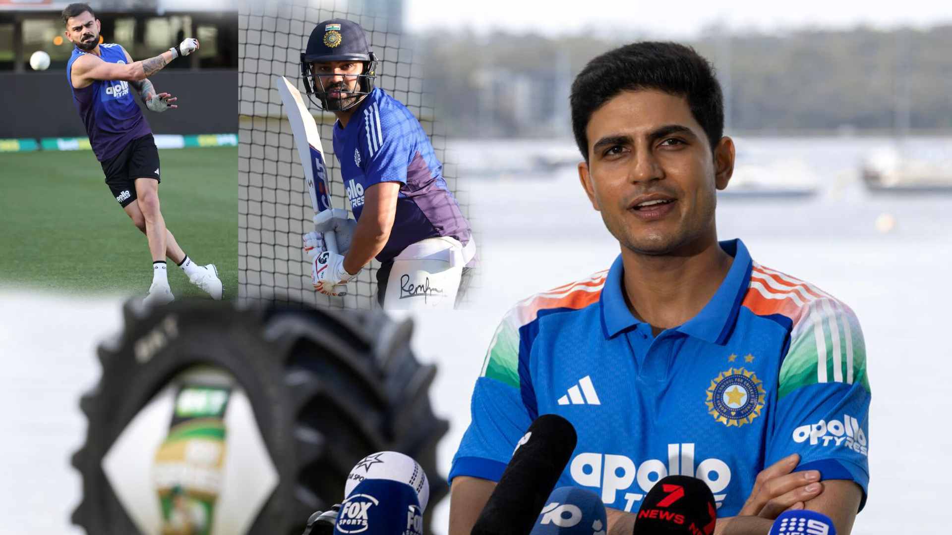 India vs Australia: New Skipper Shubman Gill Embraces Wisdom of Rohit and Kohli