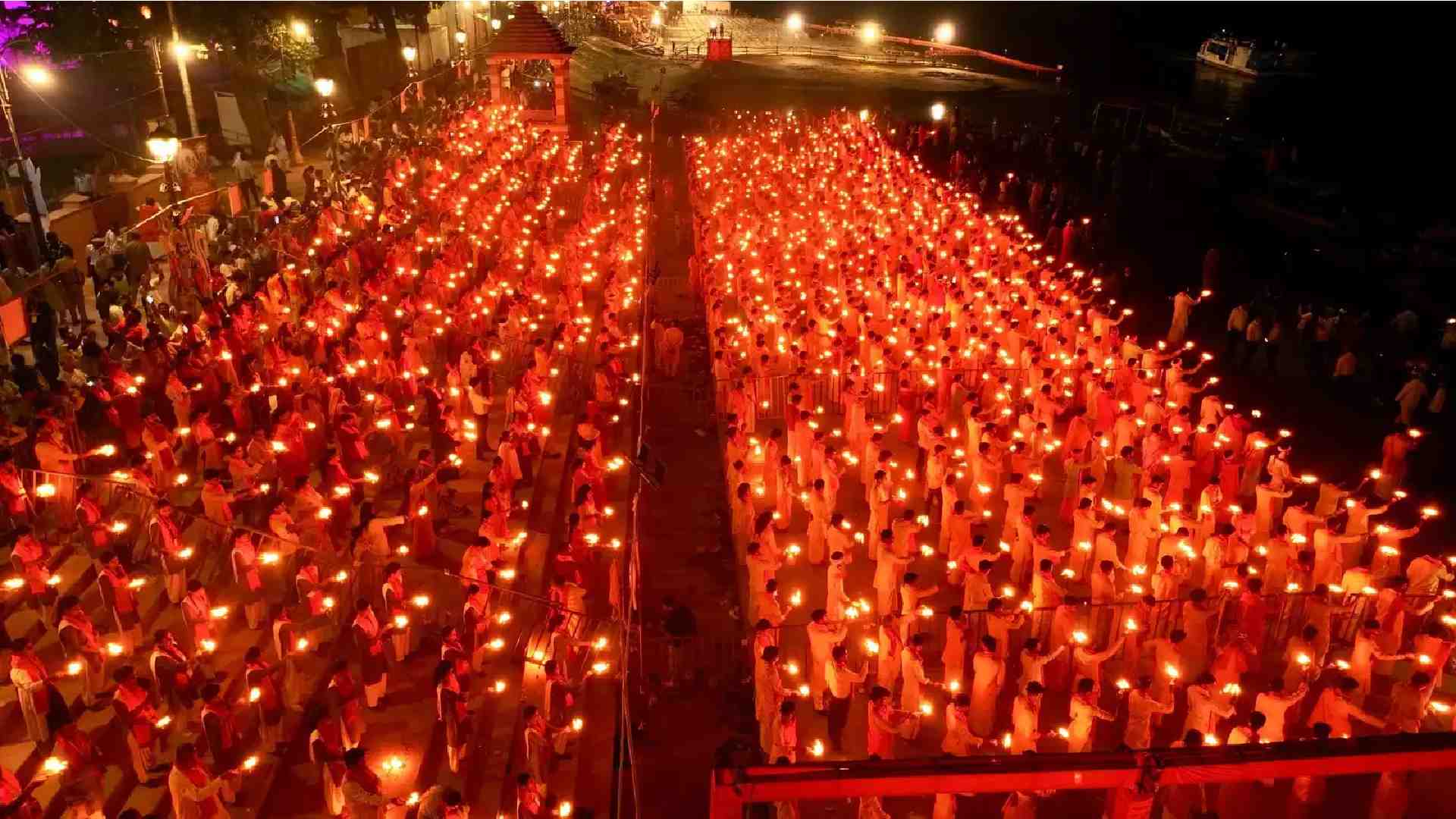 Ayodhya Lights Up with Two Guinness World Records