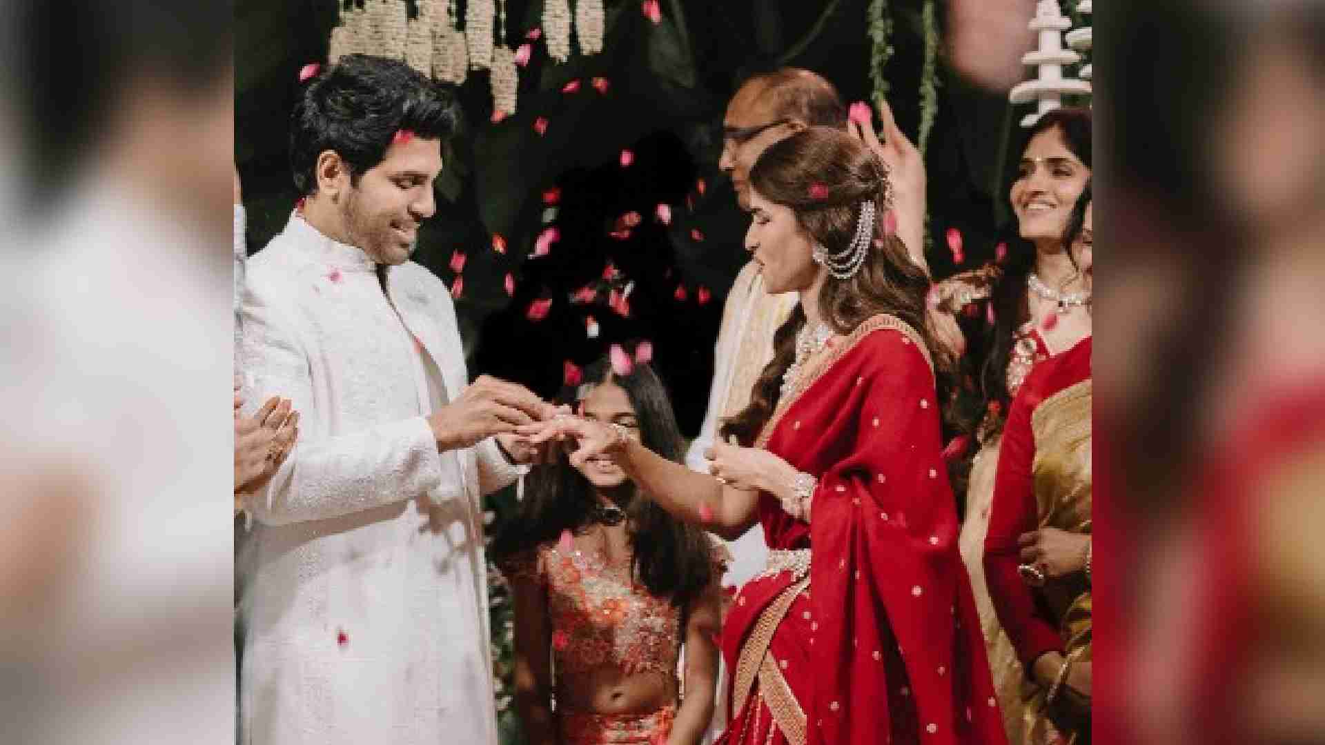  Allu Arjun's Brother Allu Sirish Gets Engaged To Nayanika