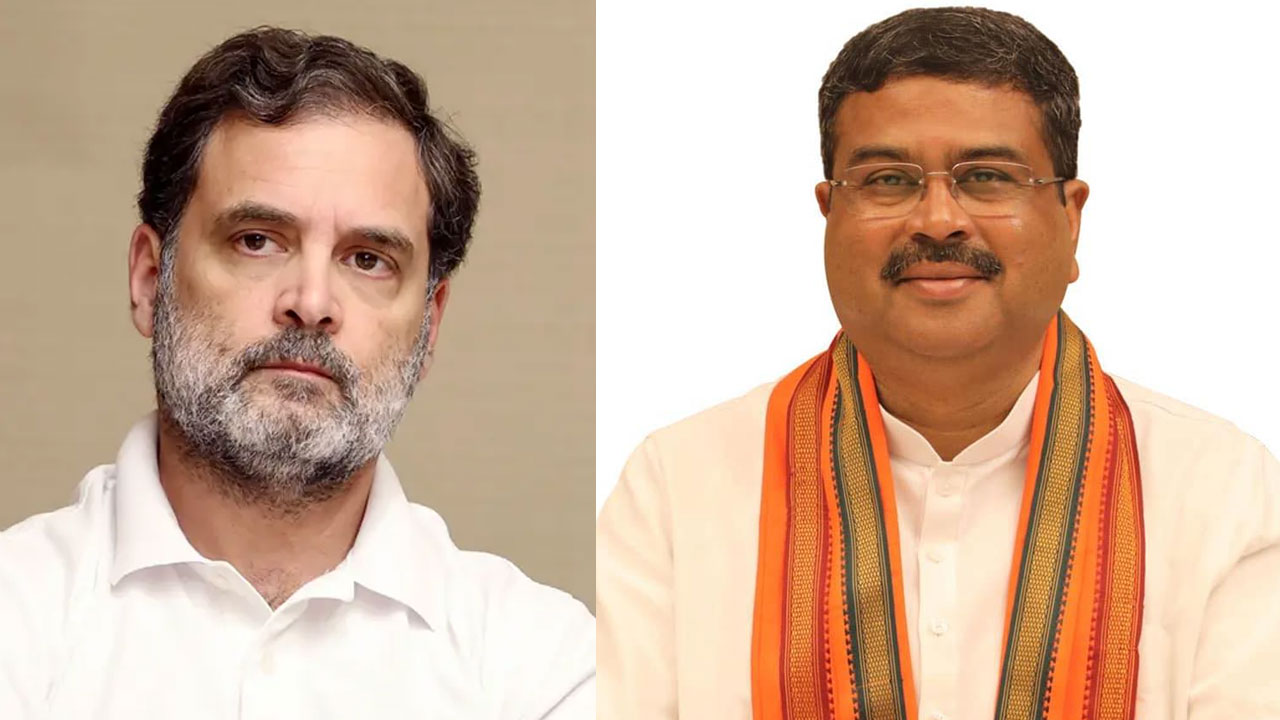 Dharmendra Pradhan Slams Rahul Gandhi Over Fake Voter Allegation, Calls Him “Mentally Bankrupt”