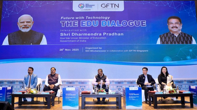 Edu Dialogue: Dharmendra Pradhan Urges Youth to Drive Viksit Bharat Vision