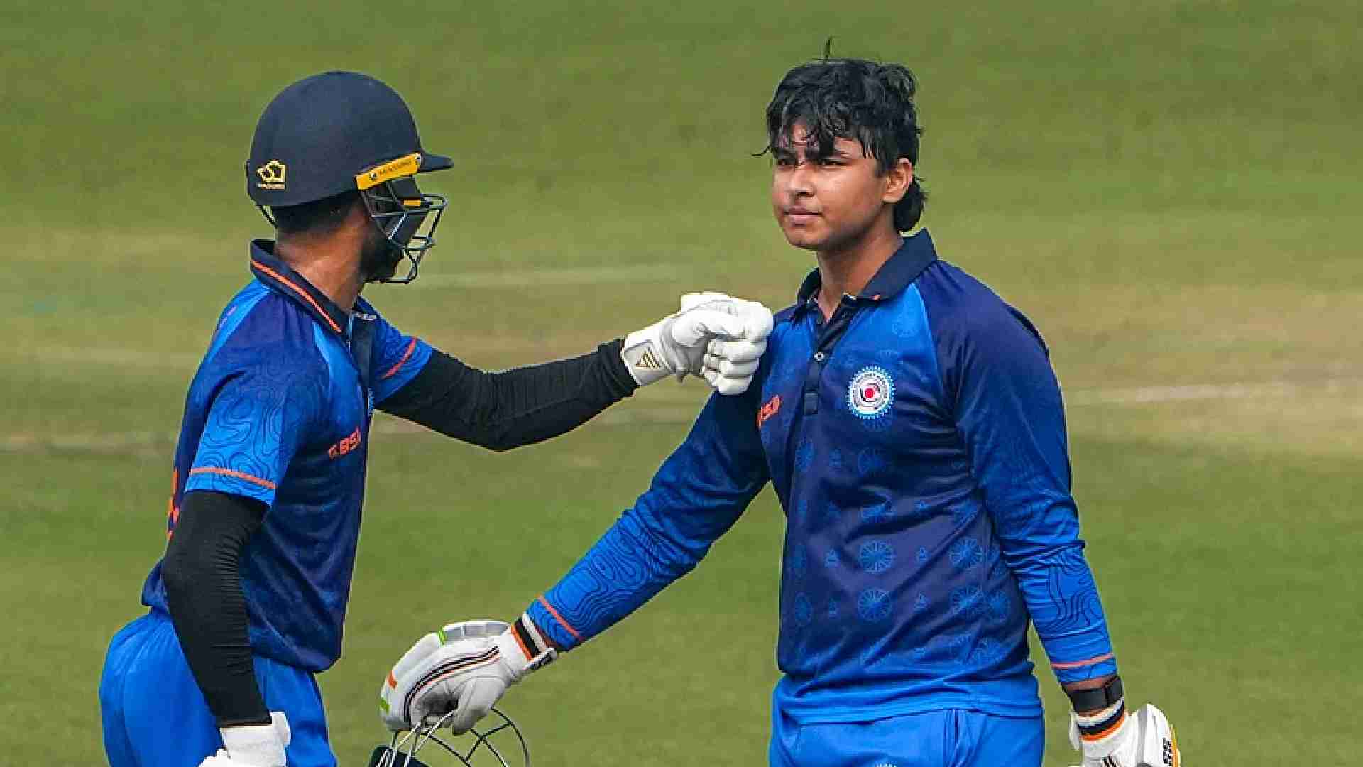 Cricket: Syed Mushtaq Ali Trophy: 14-Year-Old Vaibhav Suryavanshi Hits 7  Sixes, 7 Fours In Historic Knock