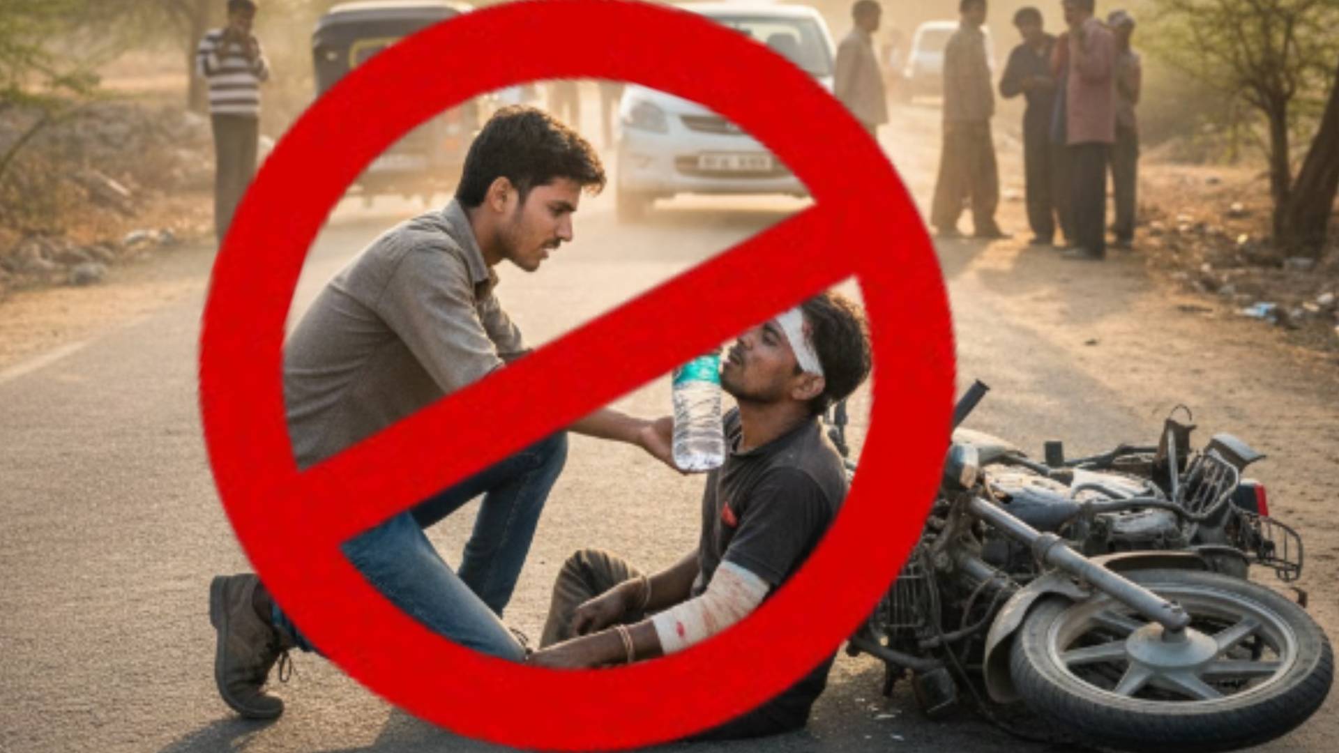 This Is Why You Should Never Offer Water to Road Accident Victims Even If They Beg for a Sip