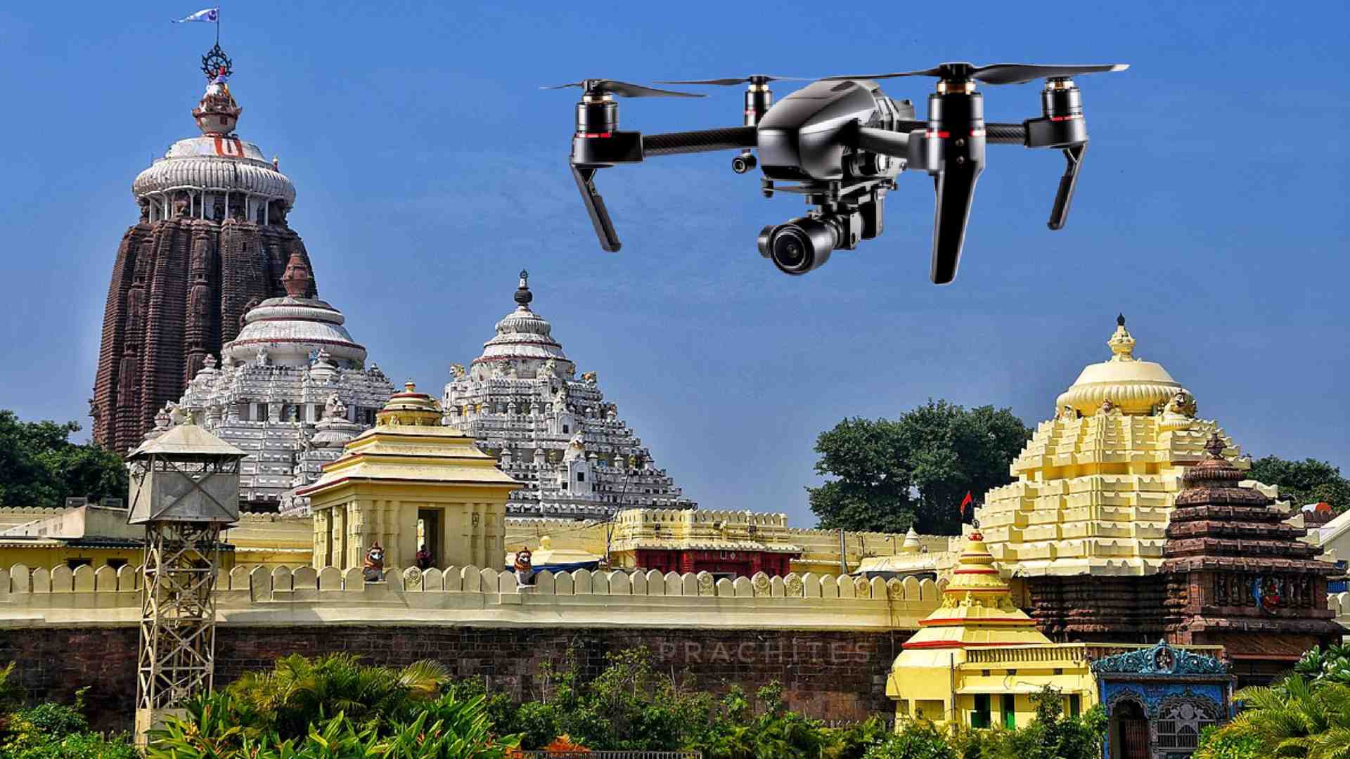 Drone Shots of Puri Jagannath Temple Go Viral, Spark Security Concerns 