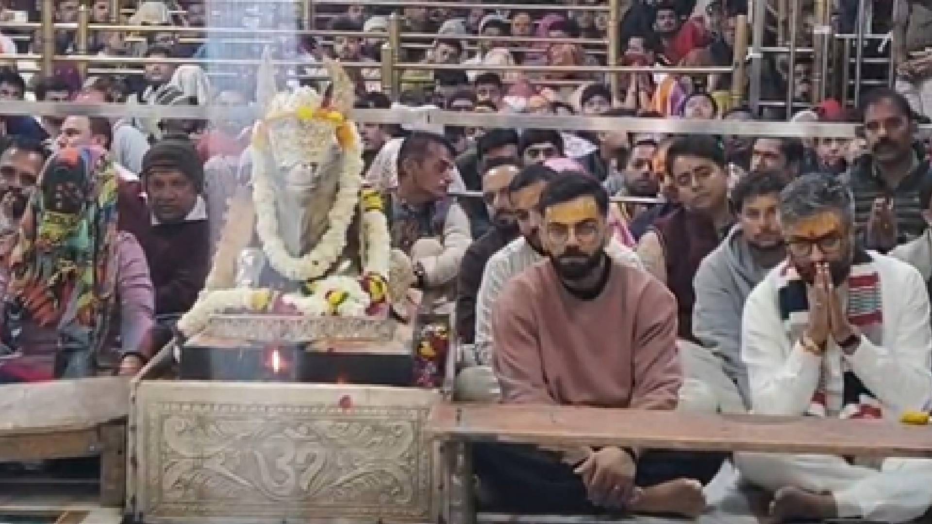 Virat Kohli, Kuldeep Yadav Attend Bhasma Aarti At Mahakaleshwar Temple In Ujjain