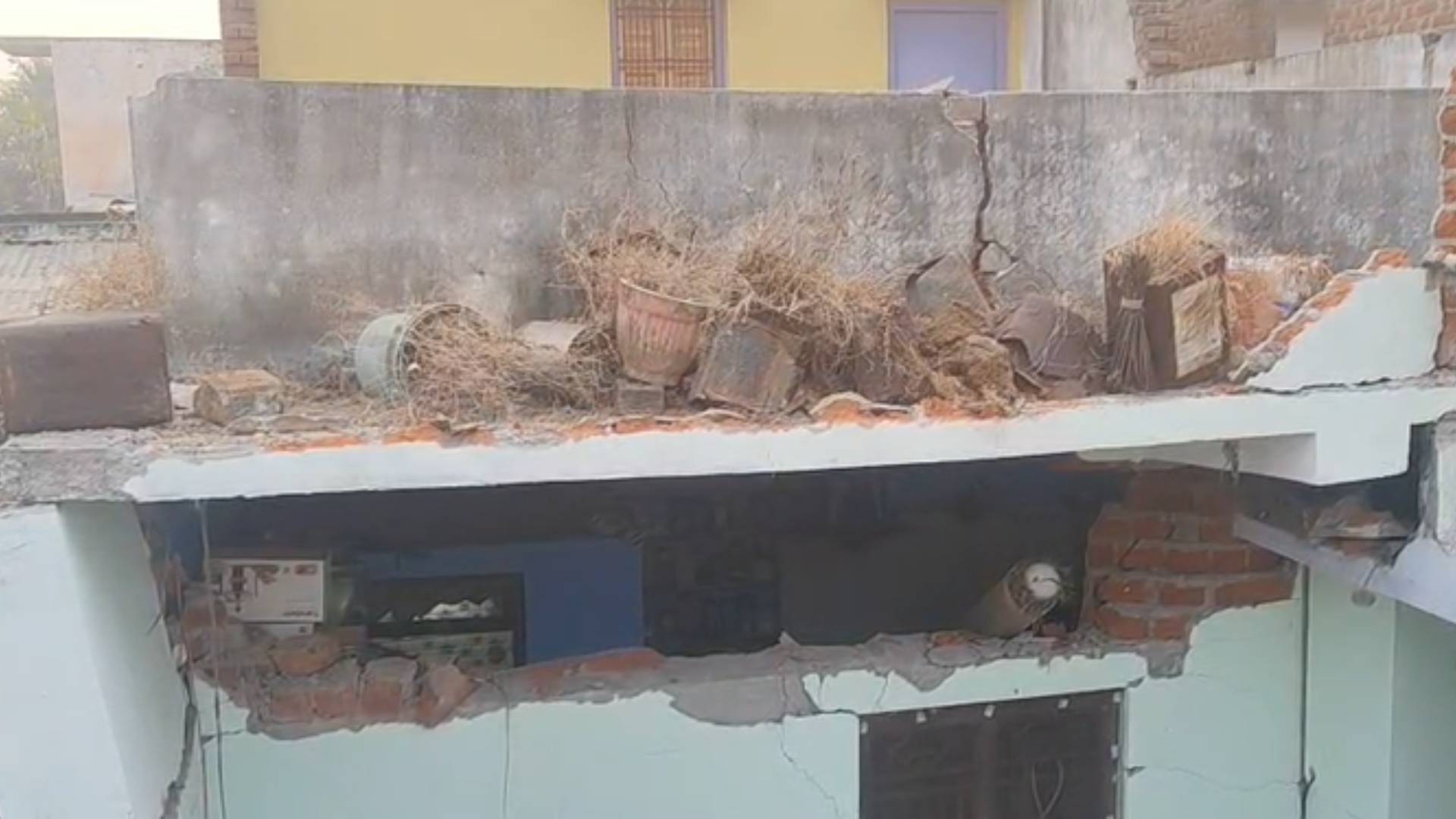 Bomb Attack In Ganjam’s Chhatrapur Destroys Entire House