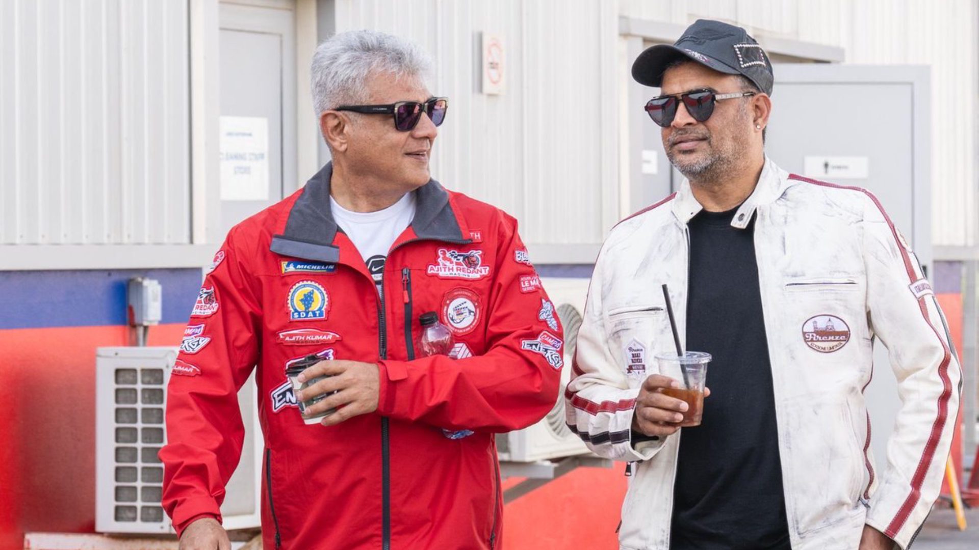 Madhavan Meets Ajith at Dubai Autodrome Ahead of Racing Action; Pics Go Viral