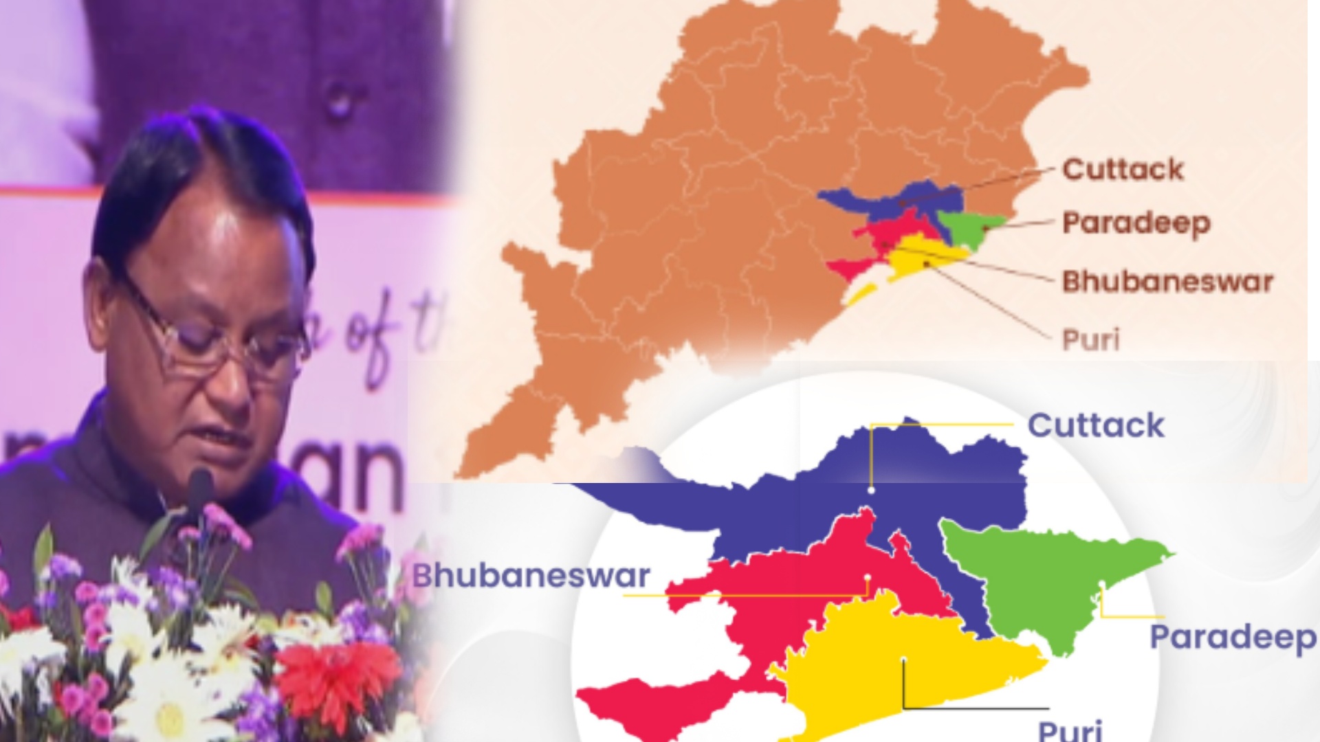 CM Majhi Unveils Bhubaneswar-Cuttack-Puri-Paradip Economic Corridor as 'Vision 2047' Growth Engine