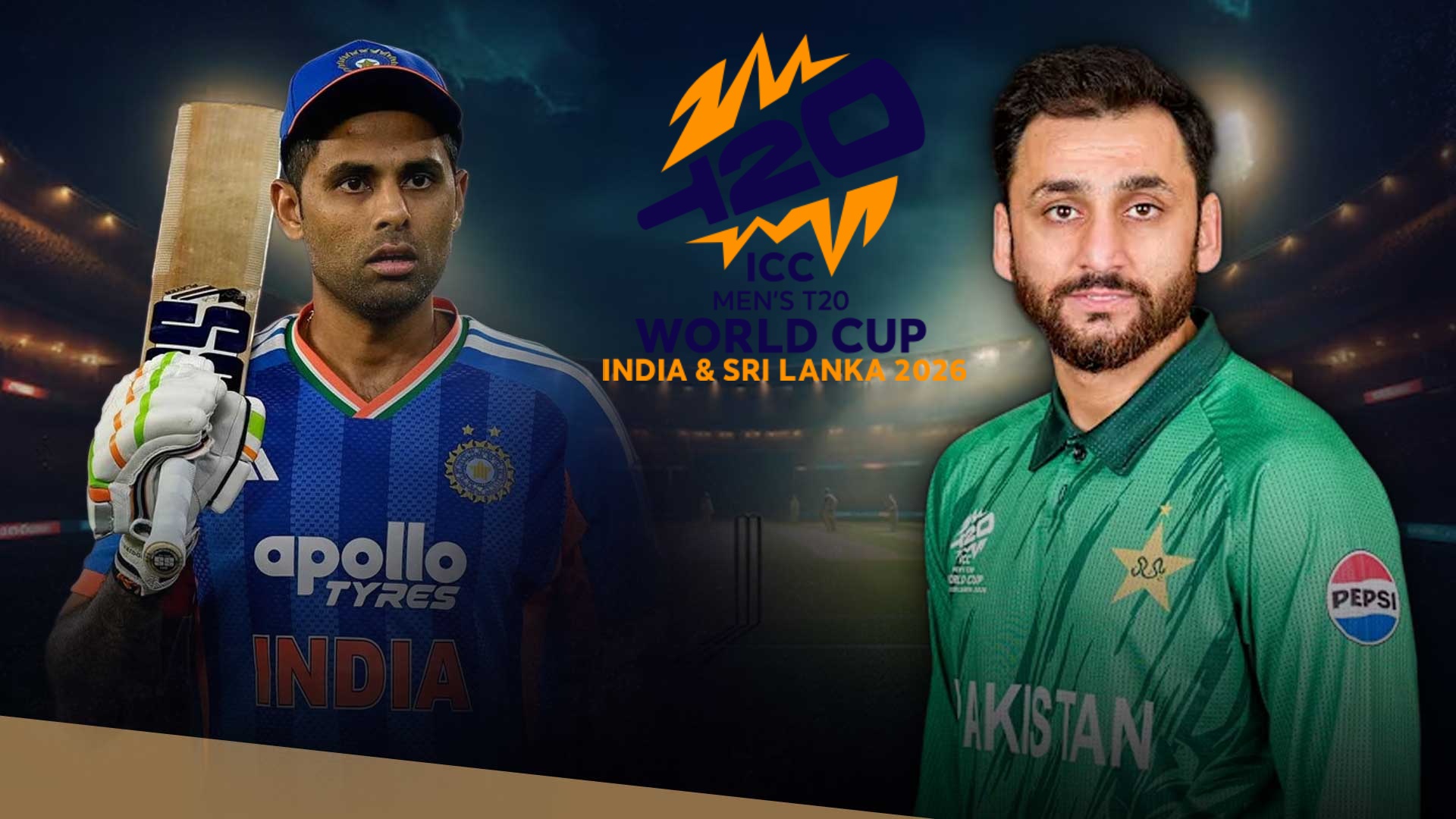 ICC T20 World Cup: Eyes on India’s Strategy to Counter Usman Tariq as Colombo Set for Cricket’s Ultimate Battle