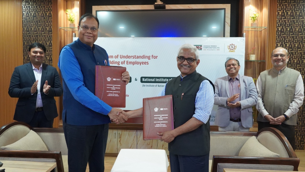 NIT Rourkela, OMC Sign MoU To Strengthen Mining Technology And Skills