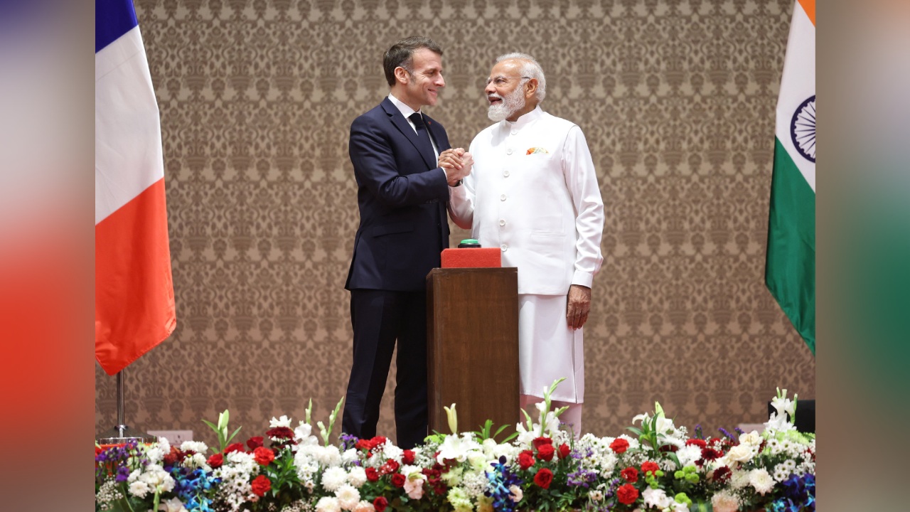 India and France Elevate ties to ‘Special Global Strategic Partnership’ during Macron’s Landmark Visit
