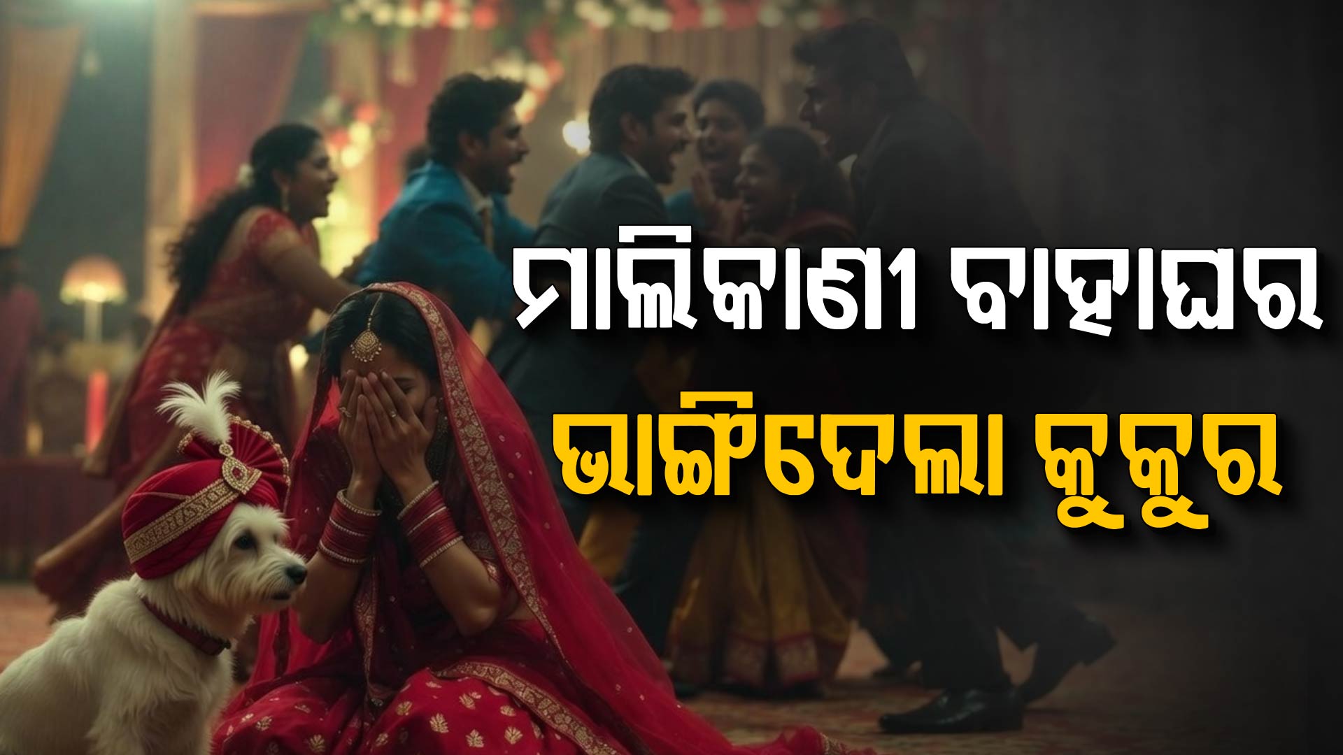 ପୋଷା କୁକୁରକୁ ମାଡ଼ ମାରିଲେ ବରଘର ଲୋକେ; ବେଦୀରେ ବାହାହେବାକୁ ମନା କଲା କନ୍ୟା