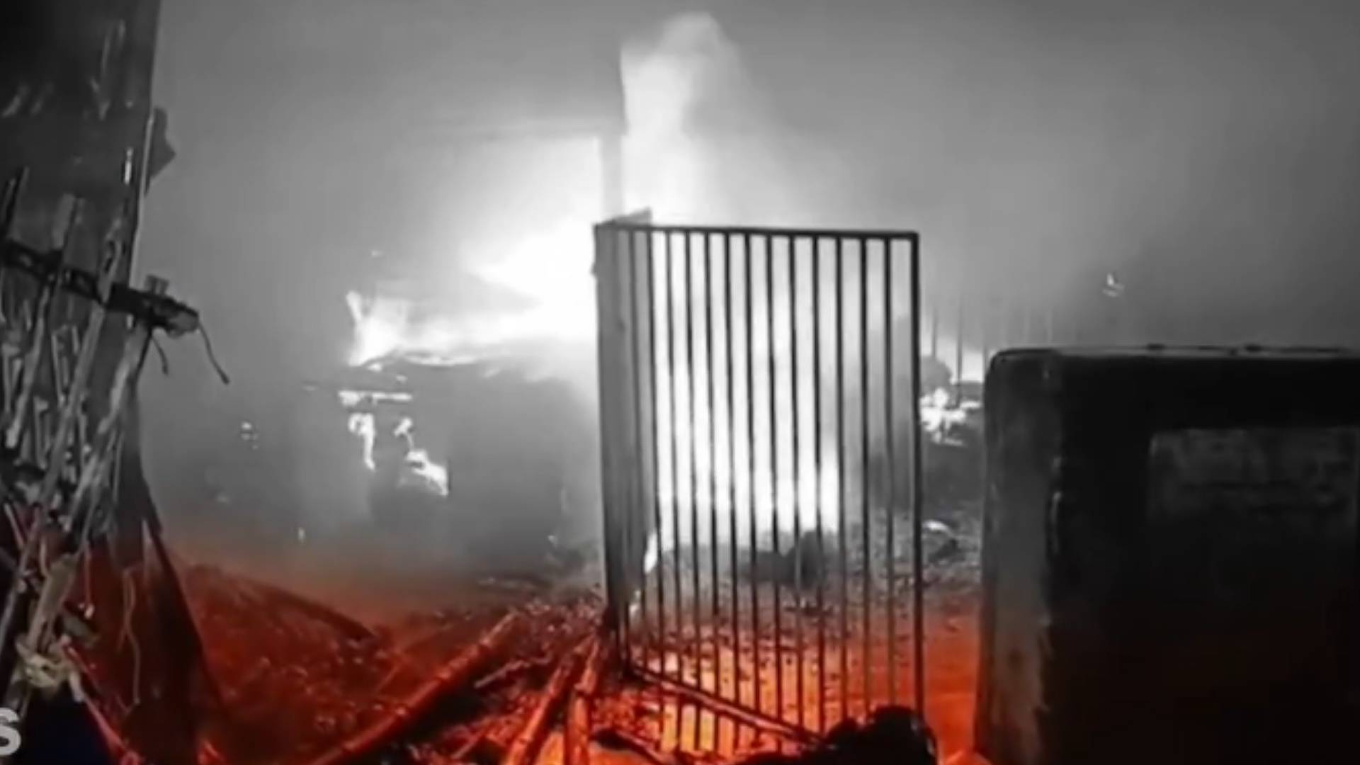 Over 50 Shops Gutted As Fire Breaks Out At Paradip Market