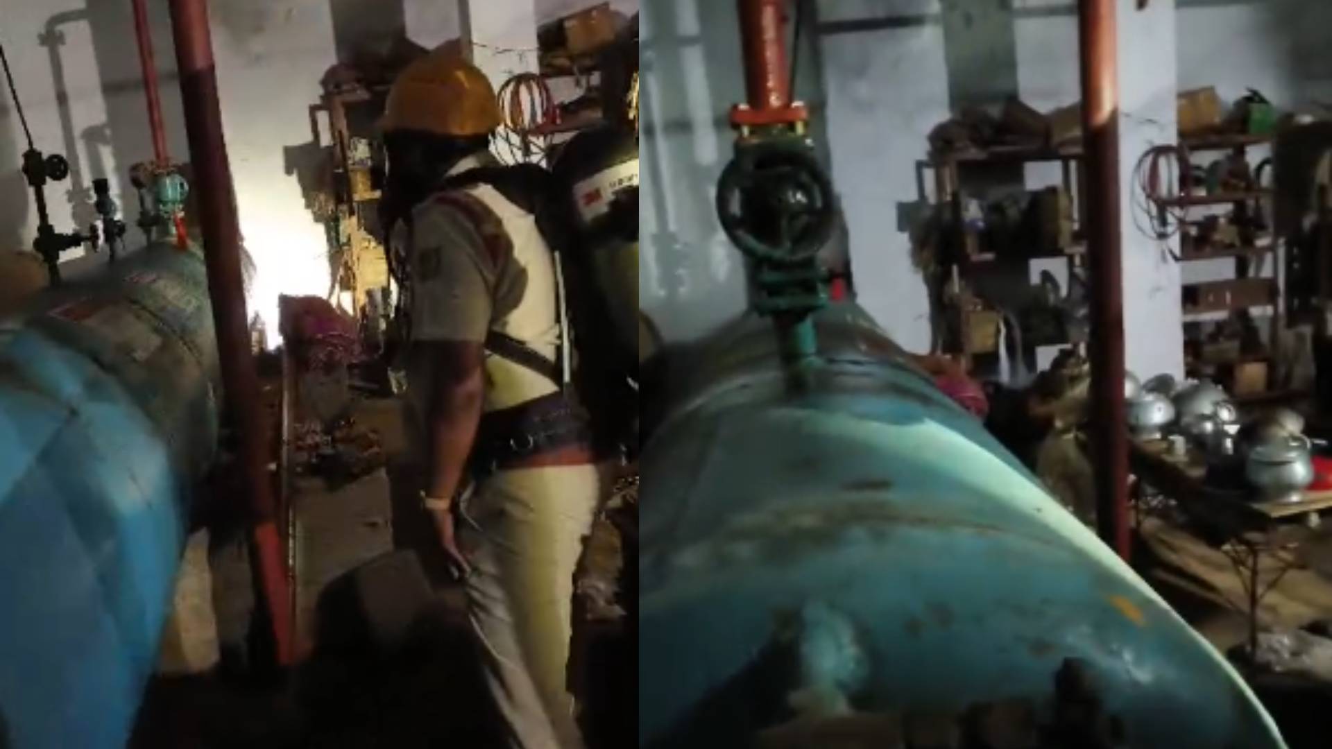 Ammonia Gas leaks from Cold Storage, Triggers Panic