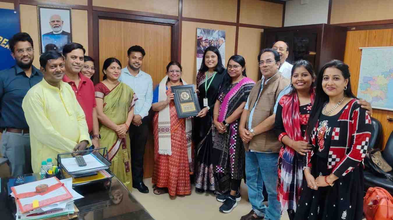 Odisha Media Delegation Visits PIB Hyderabad, Interacts with ADG Shruti Patil
