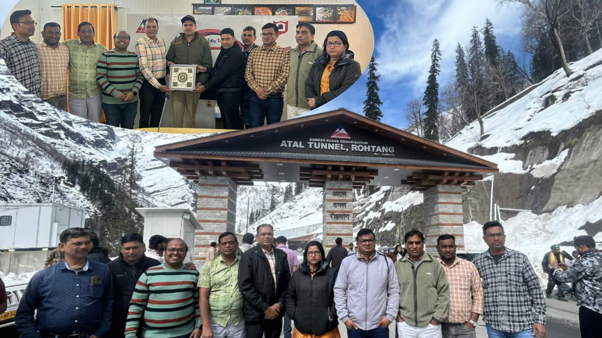 BRO’s Engineering Marvel Stuns Odisha Media Delegation