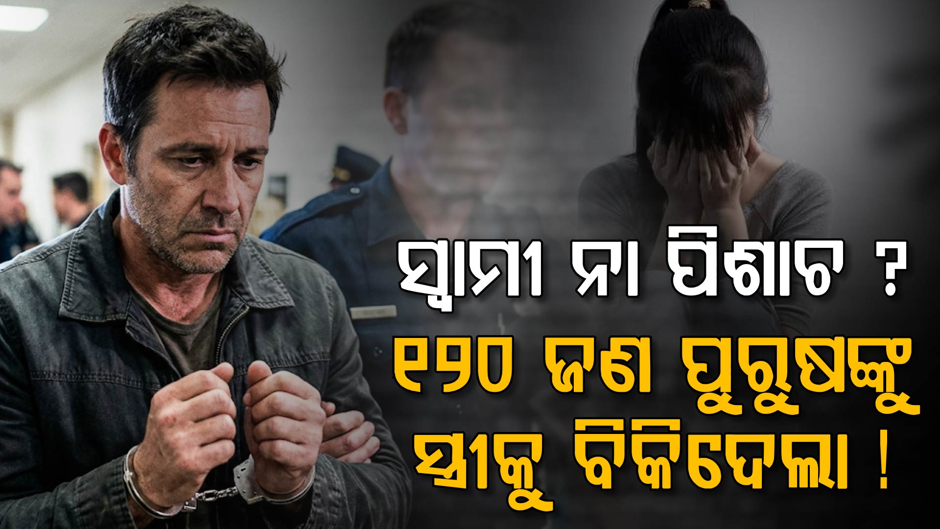 ଶତାଧିକ ପରପୁରୁଷ ସହ ଯୌନ ସମ୍ପର୍କ ରଖିବାକୁ ବାଧ୍ୟ କରୁଥିଲା ସ୍ଵାମୀ