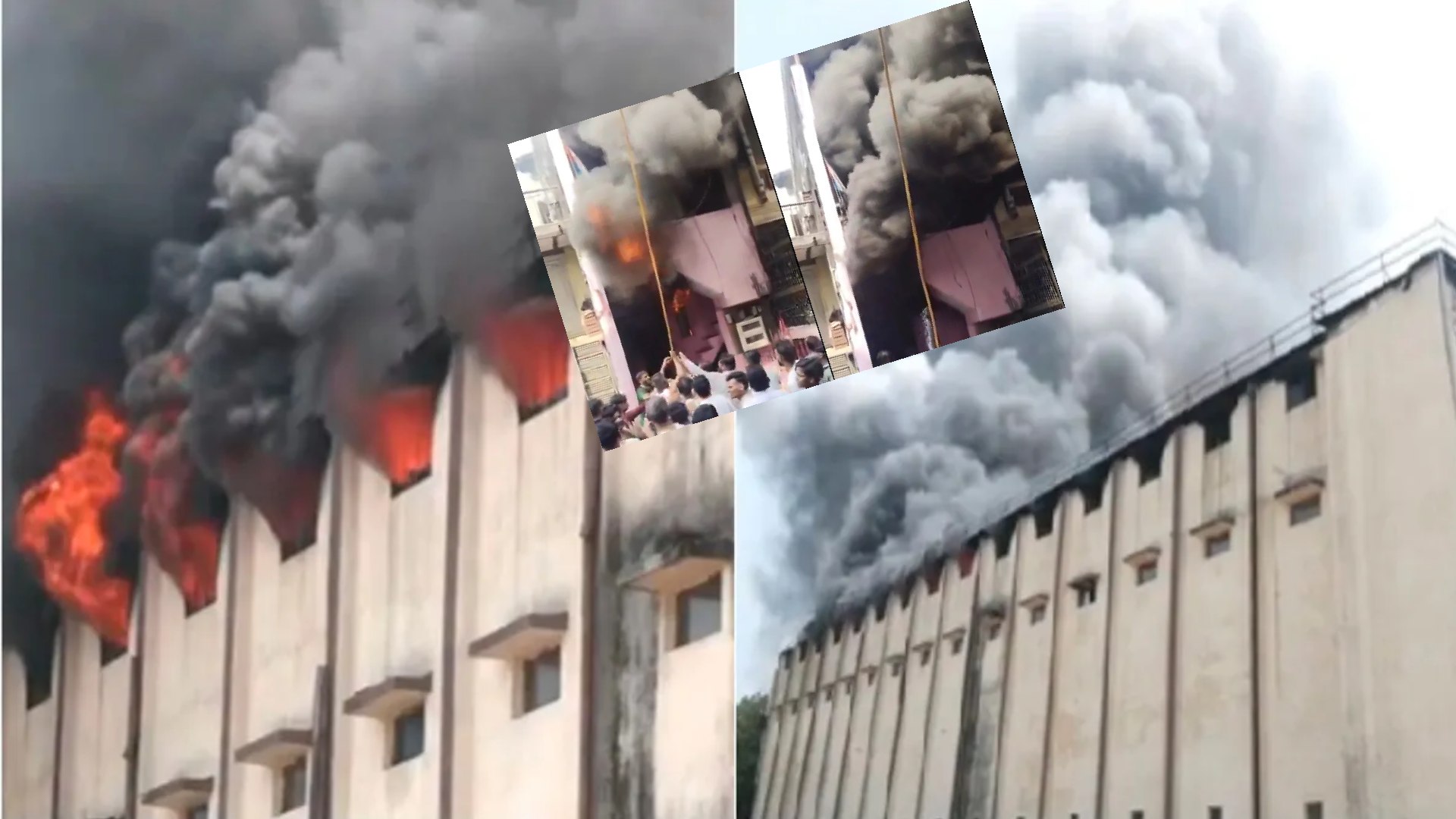 Massive Fire at Surat Nylon Factory; Another Blaze Claims Five Lives in City