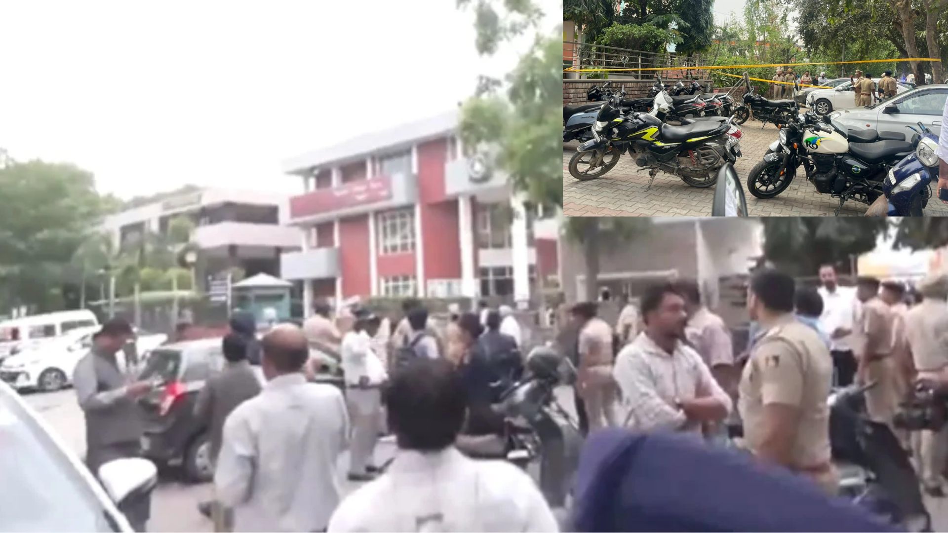 Low‑Intensity Explosion Outside BJP Office Sparks Panic in Chandigarh, Probe Underway