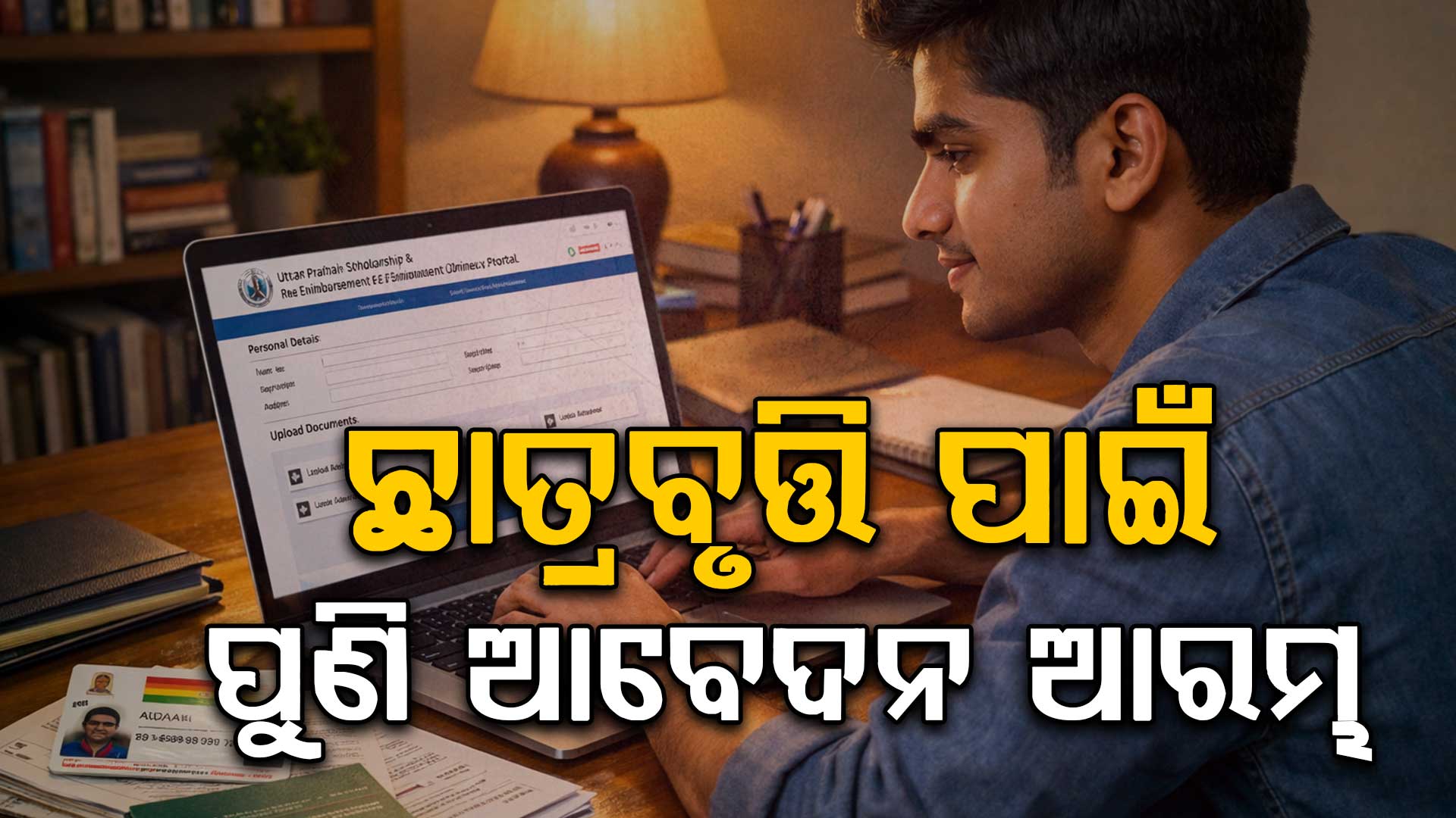 ଛାତ୍ରଛାତ୍ରୀଙ୍କ ପାଇଁ ଖୁସି ଖବର, ପୁଣି ଖୋଲିଲା ସ୍କଲାରସିପ୍ ପୋର୍ଟାଲ...ଏମିତି କରନ୍ତୁ ଆବେଦନ