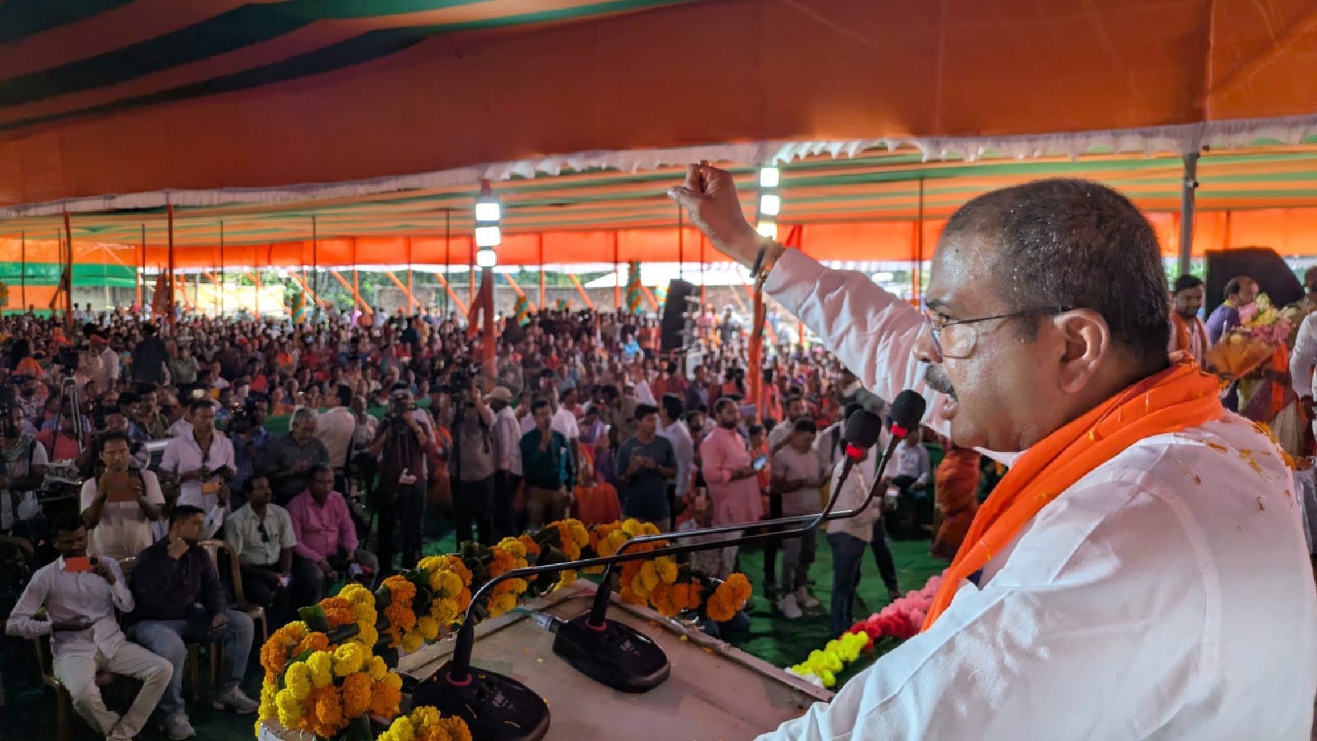 Dharmendra Pradhan Extends Greetings On BJP Foundation Day, Calls Party 'Symbol of Public Trust'