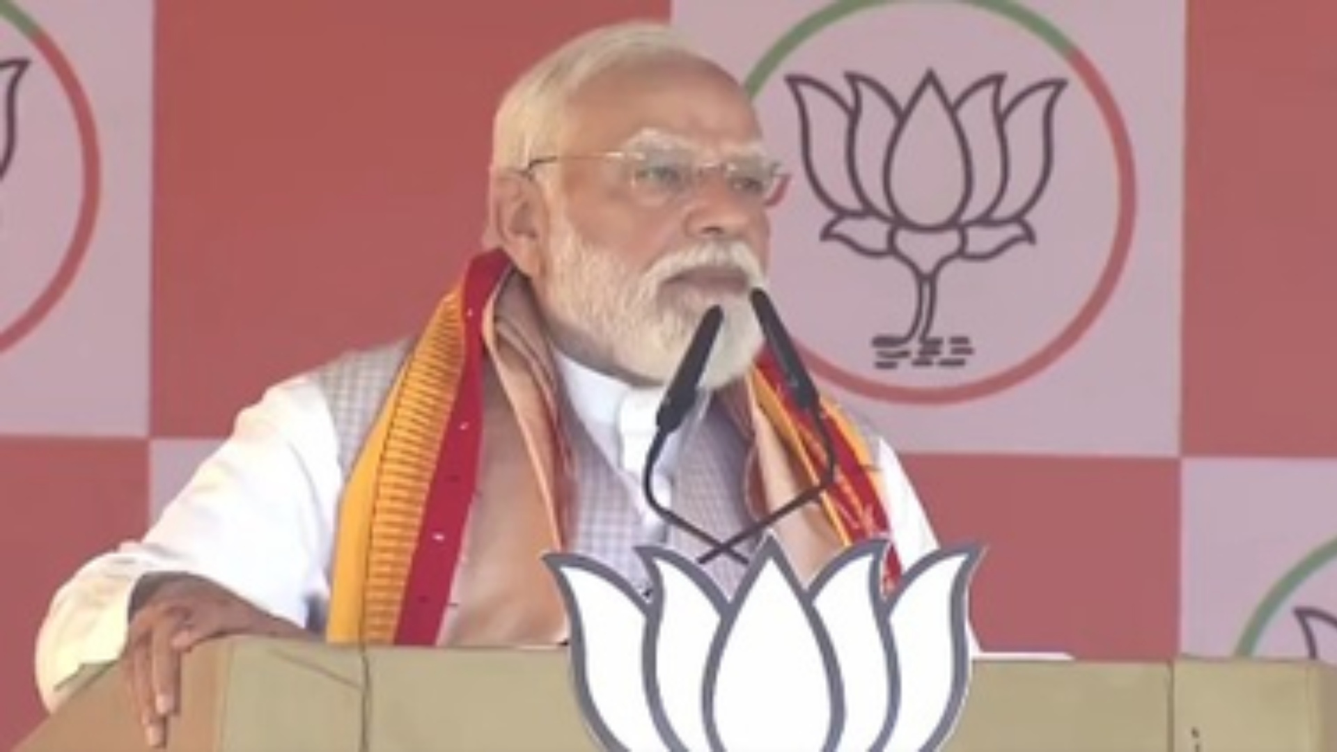 PM Modi Slams Congress’ ‘Family First’ Approach in Contrast to BJP’s ‘Nation First’ Principle