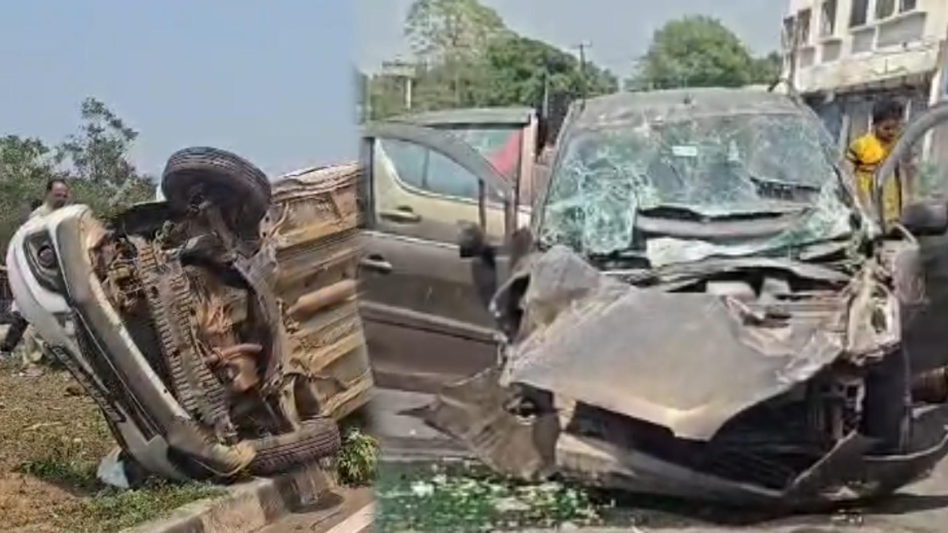 12 Injured In Two Separate Road Accidents In Odisha's Khordha And Sundargarh