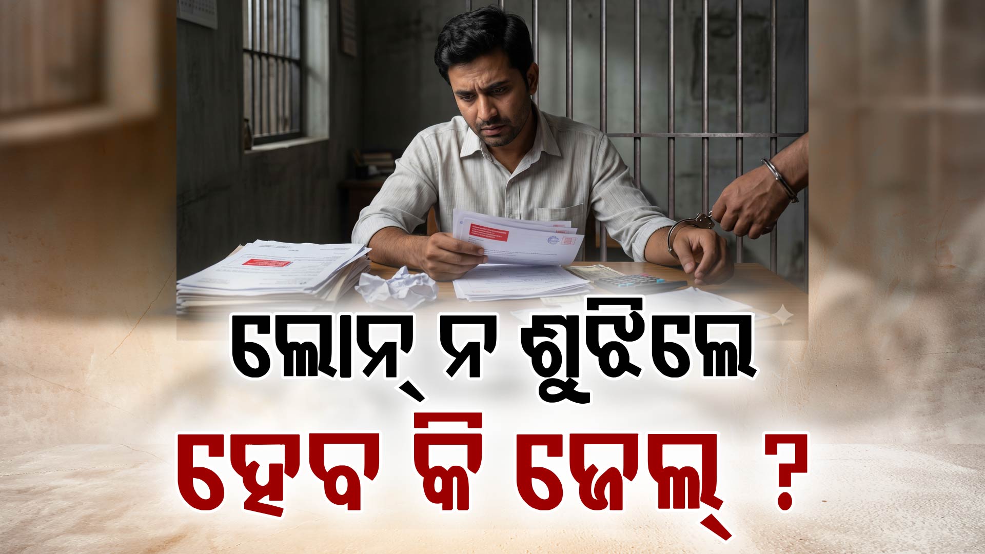 କ'ଣ କହୁଛି ଆଇନ୍ ? ଋଣ ପରିଶୋଧ ନ କଲେ ଜେଲ୍ ହେବ କି ?