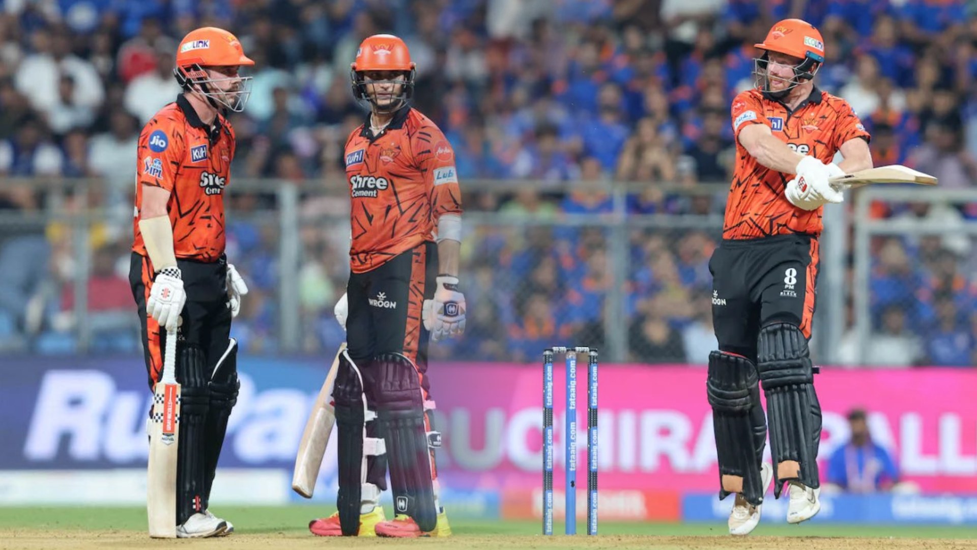 Head, Klaasen, Abhishek Power SRH to Record Chase at Wankhede against MI