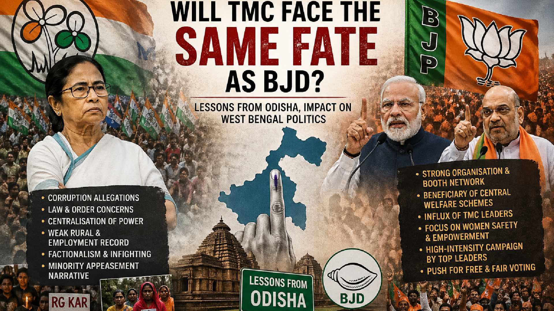 Will TMC Face The Same Fate As BJD? A Comparative Political Analysis