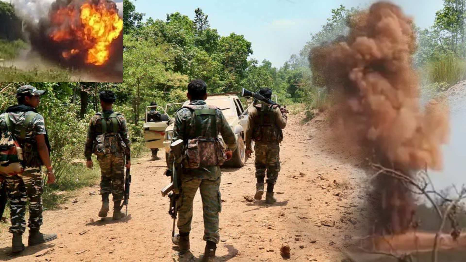 IED Blast Injures 3 DRG Personnel in Chhattisgarh’s Kanker