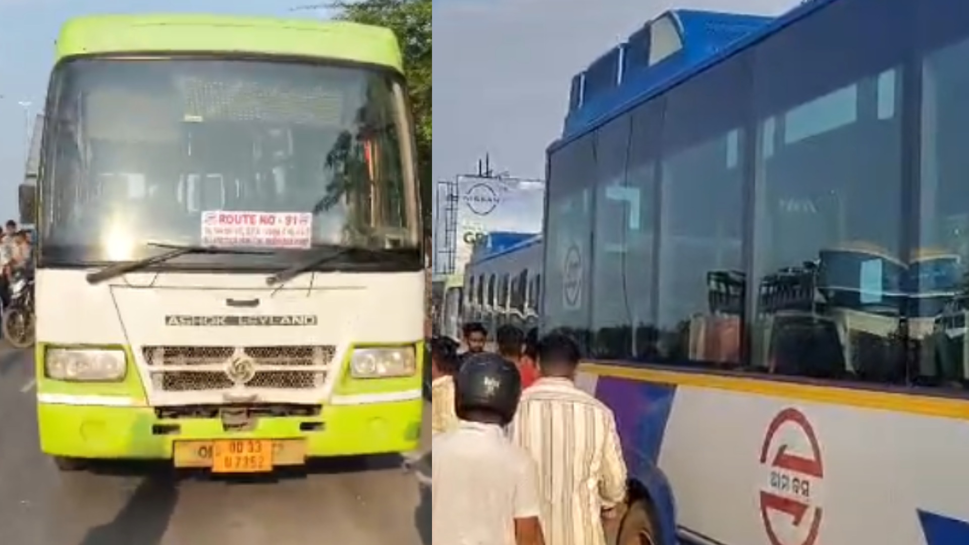 Biker Killed After Speeding Ama Bus Rams Into Him In Bhubaneswar's Vani Vihar Area