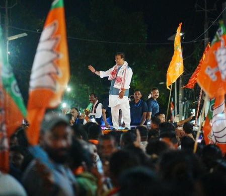 Assam Trends: BJP-Led NDA Crosses 100-Seat Mark, Congress Trails With 24