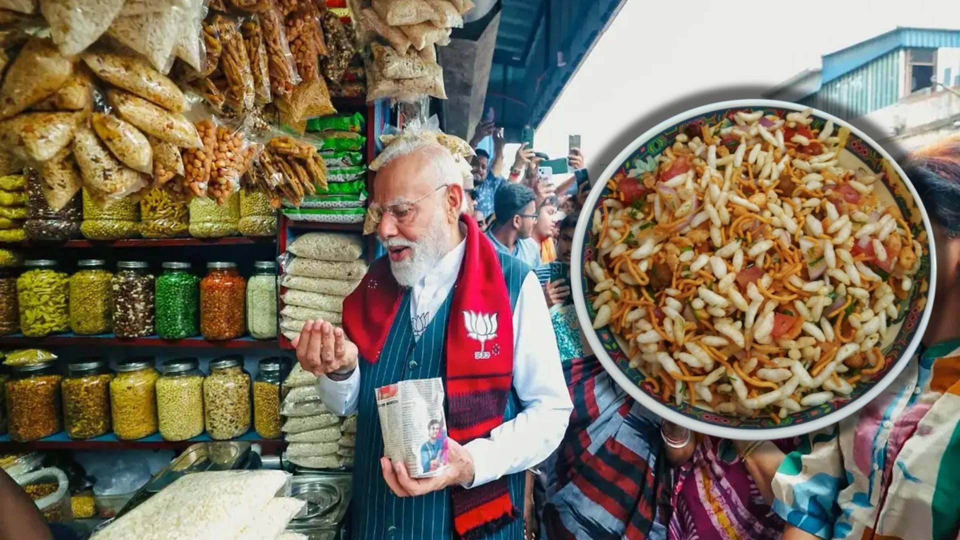 Jhalmuri Turns Victory Symbol as BJP Surges Ahead in Bengal