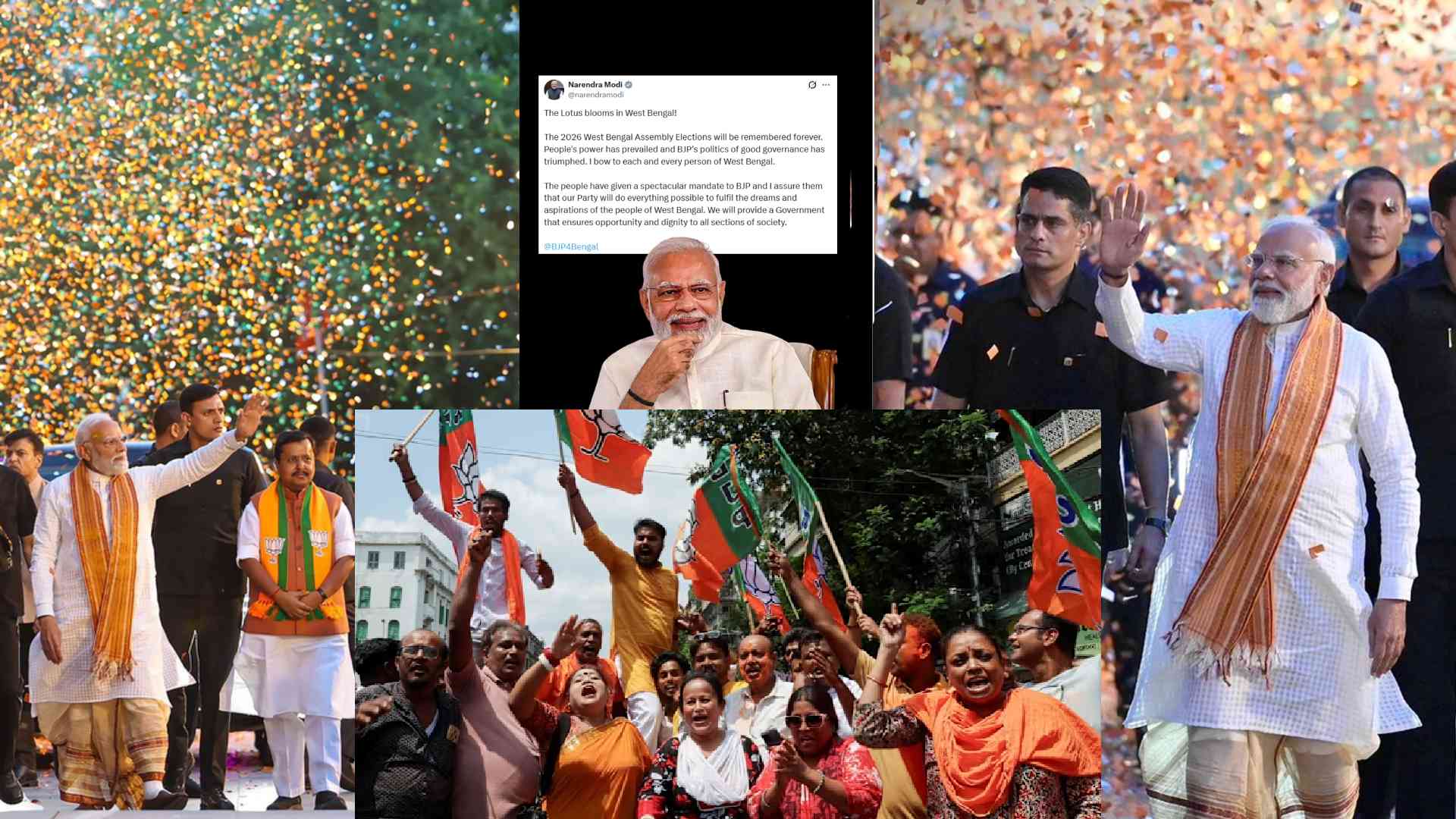 Indian Americans Celebrate BJP’s Landmark Victory in Bengal