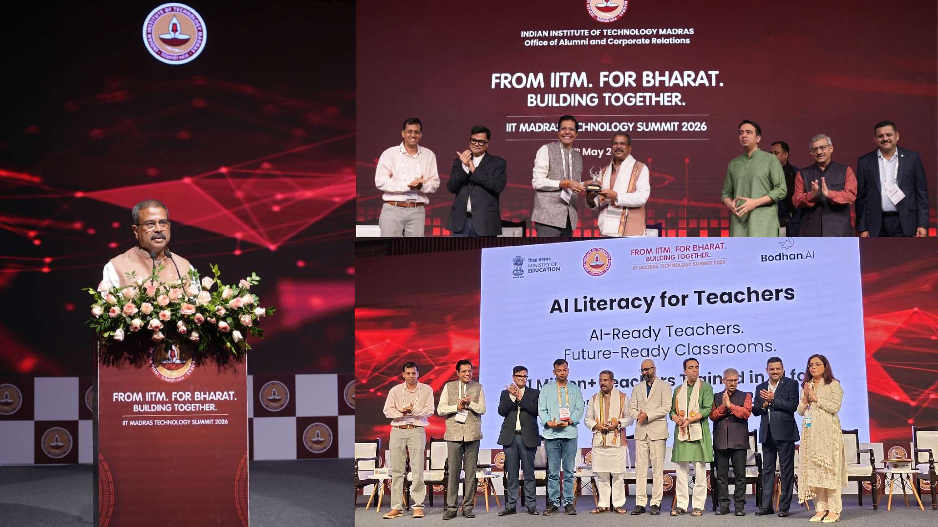 Dharmendra Pradhan Inaugurates IIT Madras’ First-EverTechnology Summit in Delhi