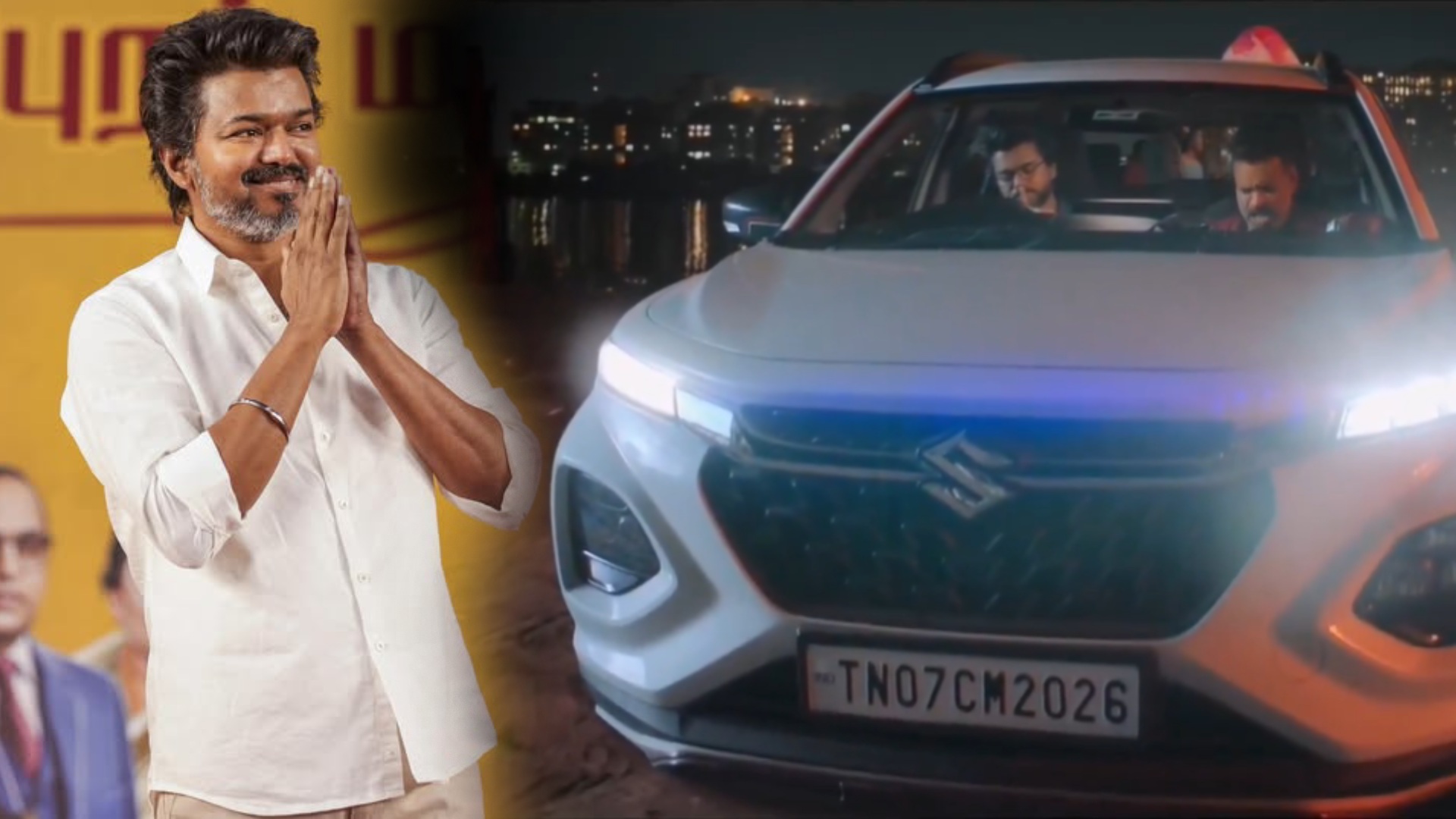 Prophecy Comes True! Vijay’s Number Plate from His Film The Greatest of All Time Goes Viral