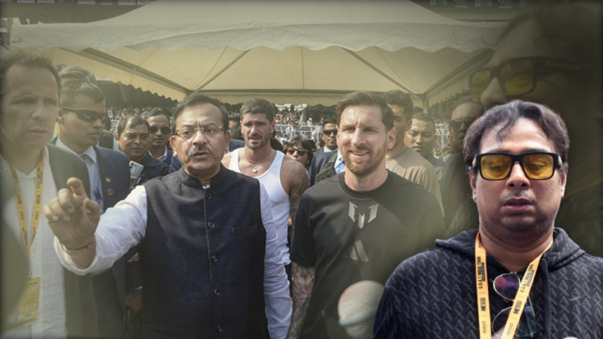 Lionel Messi’s ‘GOAT India Tour 2025’ Promoter Satadru Dutta Threatens to Sue TMC for ₹100 Crore