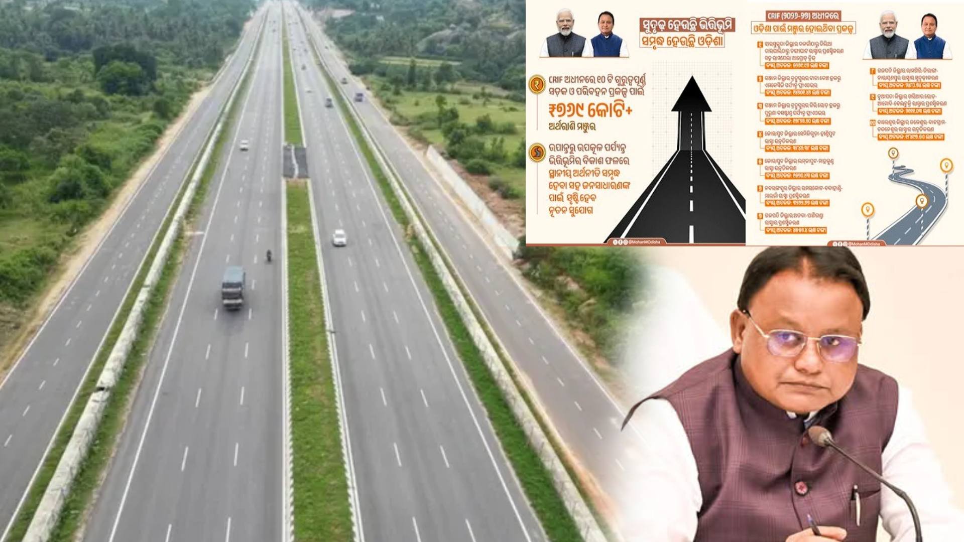Centre Sanctions ₹769 Crore for 10 Key Road Projects in Odisha
