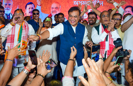 Himanta Biswa Sarma Reviews Preparations for PM Modi’s Assam Visit and Swearing-In Ceremony