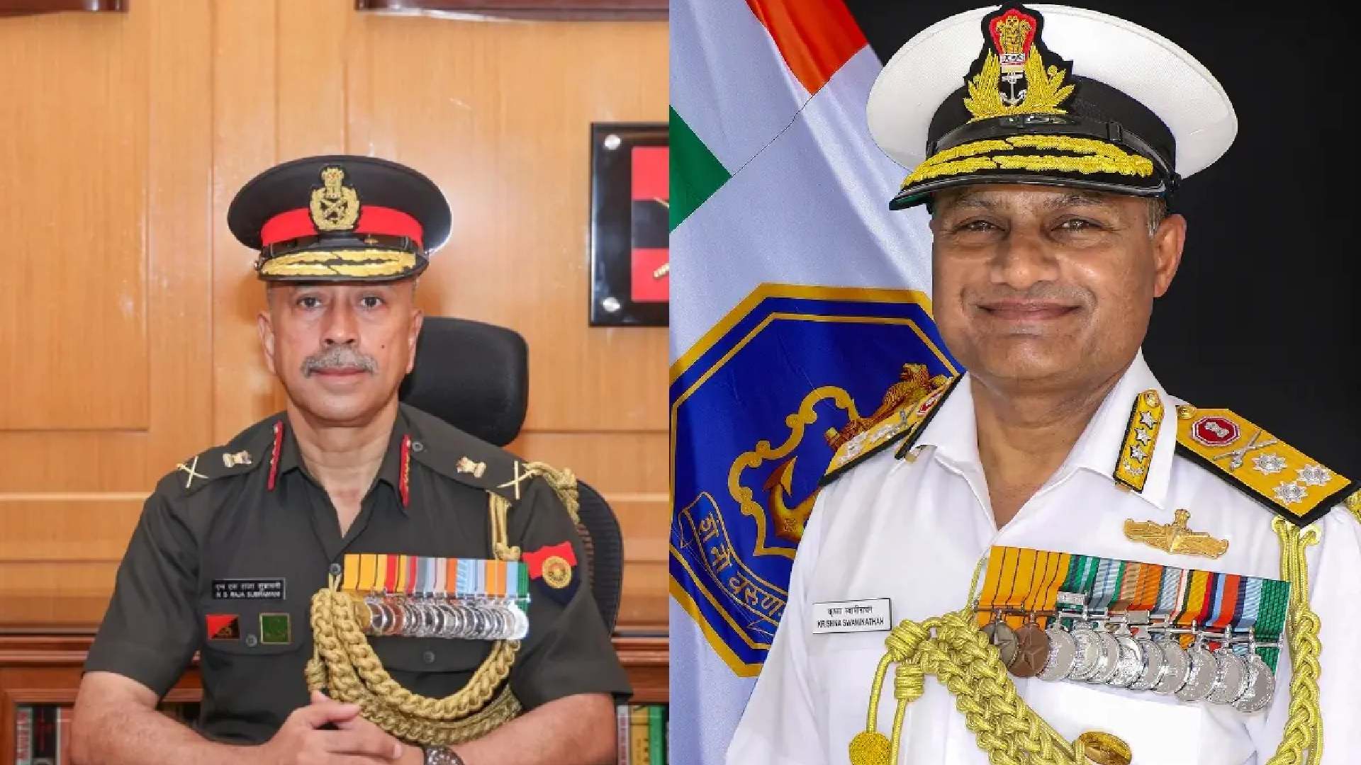 Lt Gen Raja Subramani Named New CDS; Vice Admiral Swaminathan to Lead Navy