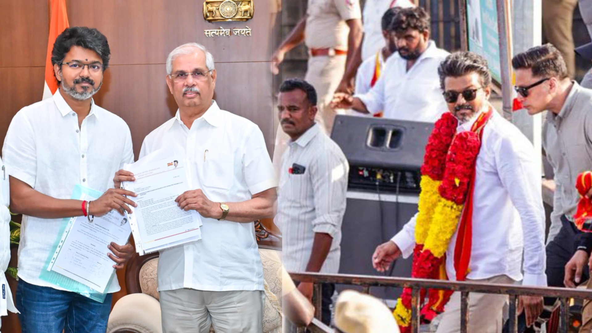 TVK Chief Vijay Meets Tamil Nadu Governor For Fourth Time, Stakes Claim To Form Government