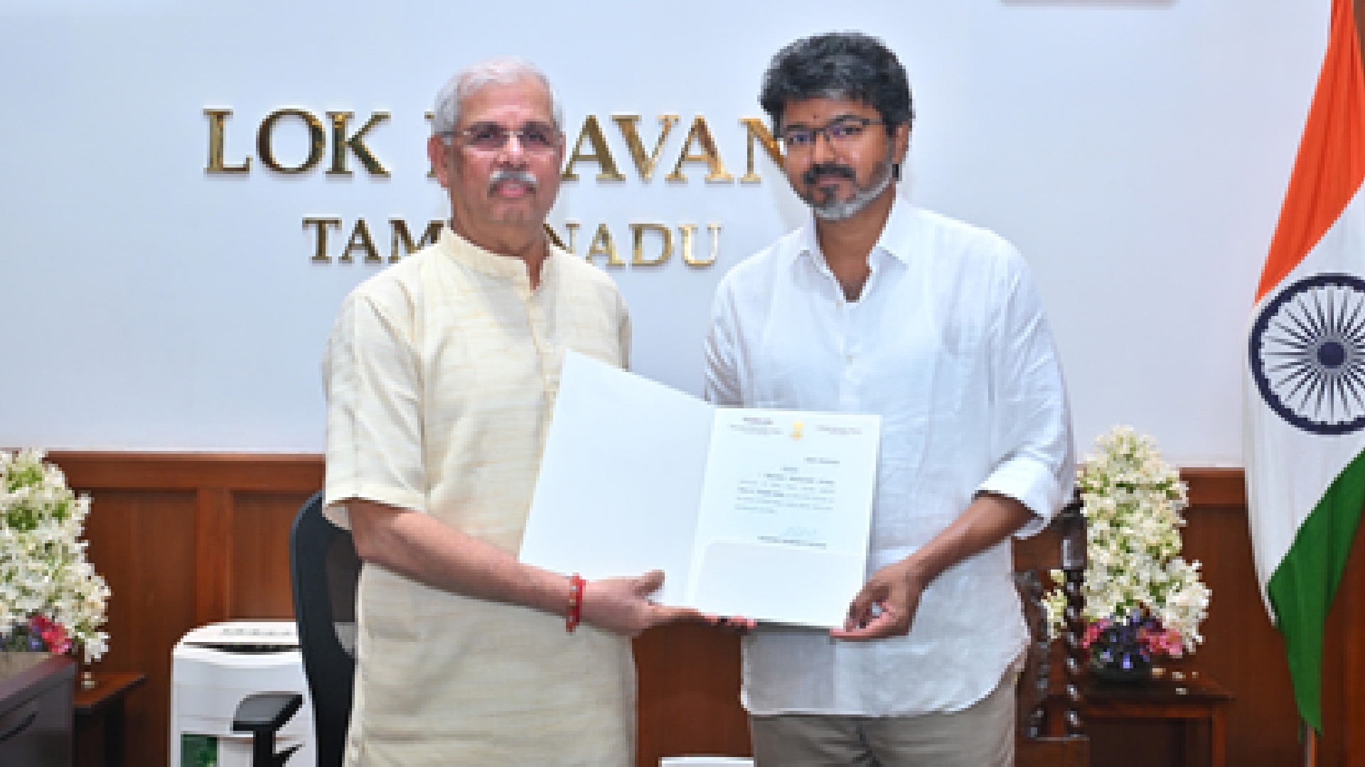 Governor Invites TVK Chief C Joseph Vijay To Form Government In Tamil Nadu, Oath On Sunday