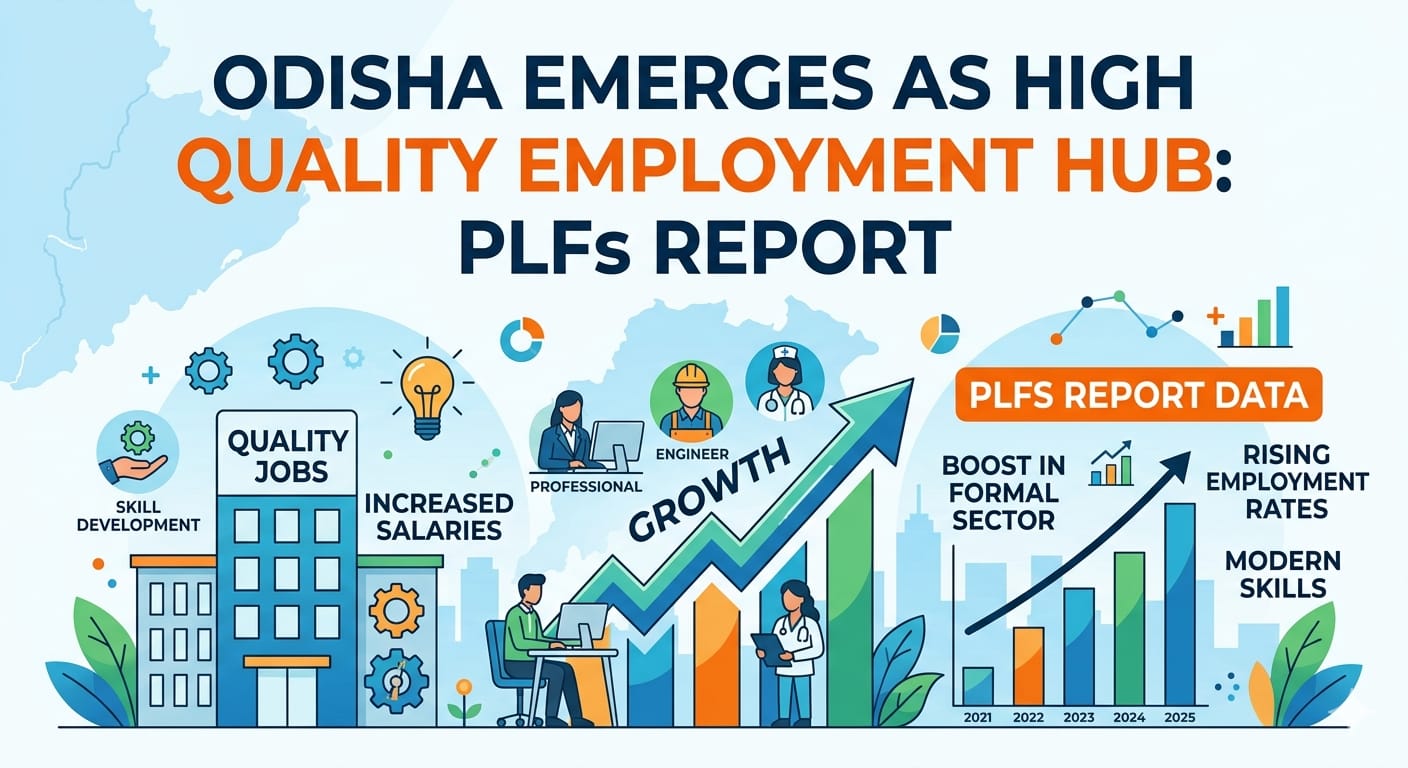 SBI Research Report﻿: Odisha Emerges as High-Quality Employment Hub, but Wage Gaps Persist