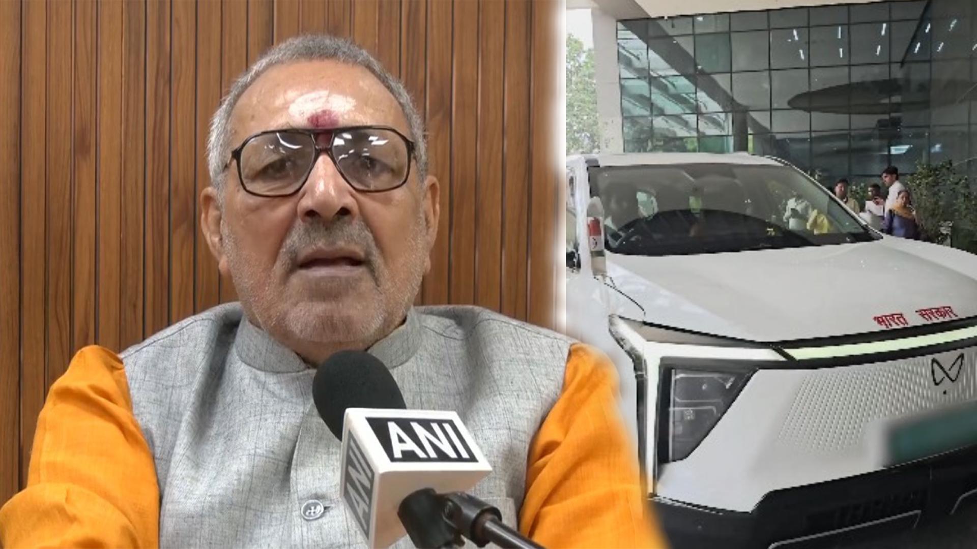 Giriraj Singh Buys Electric Car After PM Modi’s Fuel-Saving Appeal