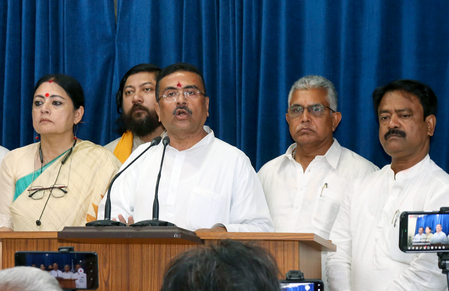 Portfolios Announced for Five Bengal Ministers in Suvendu Adhikari Cabinet